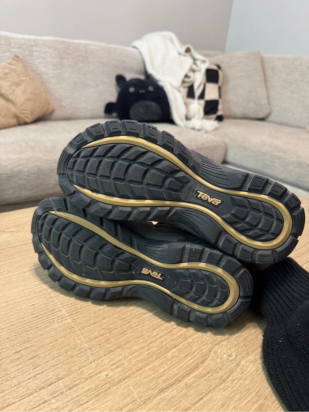 Teva Men's Dark Gray Outdoor Closed-Toe Sandals